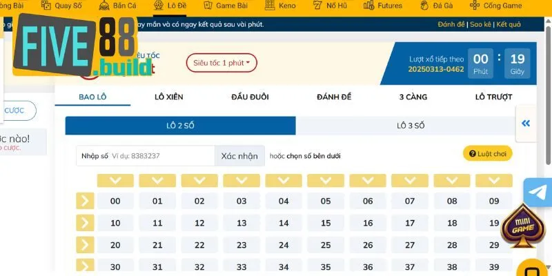 Tổng hợp các hình thức chơi lô đề tại website
