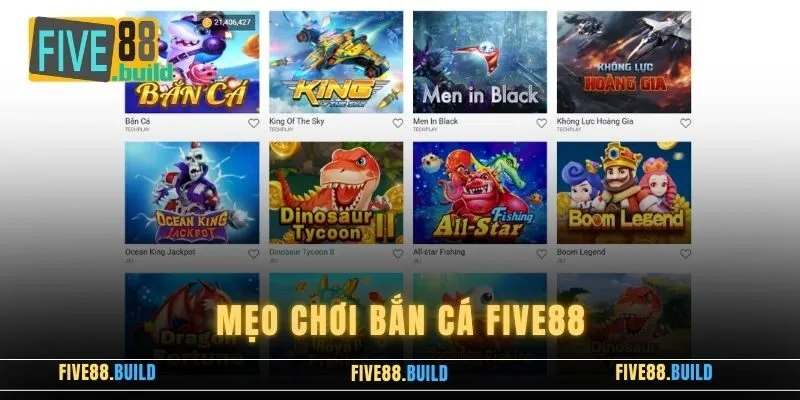 Mẹo Chơi Bắn Cá Five88 - Bật Mí Bí Quyết Của Các Cao Thủ
